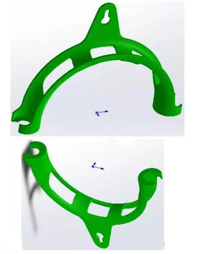 Key points for design of injection mould for test tube holder