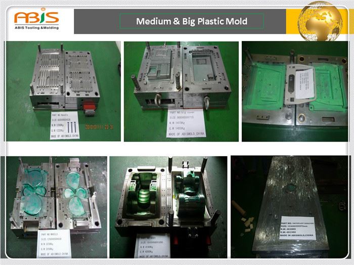 Caja de dispositivo electrónico Moldeo por inyección de plástico personalizado y moldeado